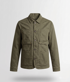 MONOCOQUE VENTED OVERSHIRT KHAKI